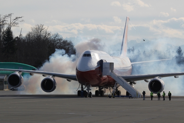 Engine start! (Photo by Brandon Farris)
