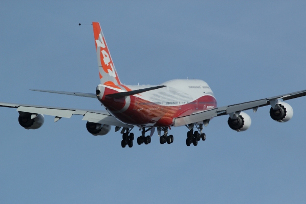 Off she goes! (Photo by Brandon Farris)