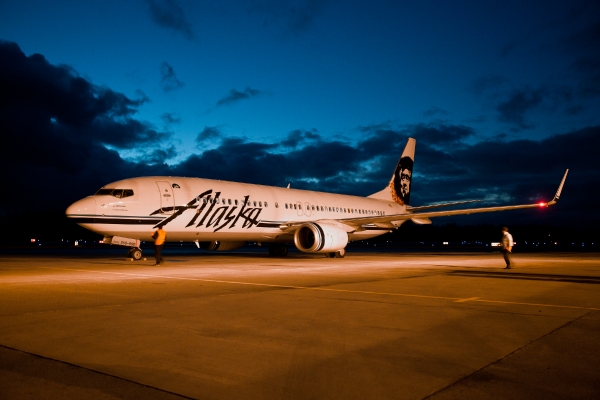 Taxiing to the active for departure.