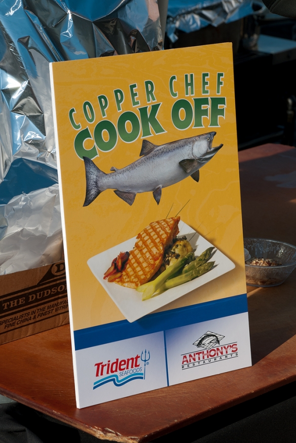 Cook off sign. (Photo by Tad Carlson)