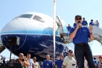 787 head test pilot Mike Carriker introduces the plane to EAA for the first time.
