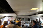 Line to view the flight deck
