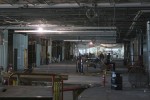 Looking south from the north end of of the extension.