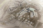 Current aerial view of Terminals 2, 3 and 4