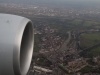 Final approach to London.