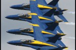 US Navy Blue Angels in formation. (Photo by Scott Snorteland, srsimages.com)
