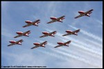 Royal Canadian Air Force Snowbirds in formation. (Photo by Scott Snorteland, srsimages.com)