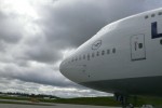 First Boeing 747-8I (D-ABYA) for Lufthansa. (Photo by Chris Sloan/Airchive.com)