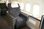 First Class on Lufthansa Boeing 747-8I. (Photo by Chris Sloan/Airchive.com)