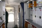 First Class on Lufthansa Boeing 747-8I. (Photo by Chris Sloan/Airchive.com)