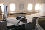 First Class on Lufthansa Boeing 747-8I. (Photo by Chris Sloan/Airchive.com)
