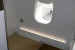 Galley on Lufthansa Boeing 747-8I. (Photo by Chris Sloan/Airchive.com)