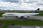 First Lufthansa 747-8I prepares for delivery flight to Frankfurt. (Photo by Chris Sloan/Airchive.com)
