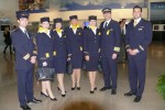 Lufthansa crew. (Photo by Chris Sloan/Airchive.com)