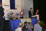 The ceremonial delivery paperwork signing. (Photo by Chris Sloan/Airchive.com)
