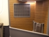 Our favorite in-seat storage cubby space. You can stuff a lot in here. And light it up at night.