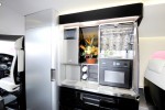 Learjet 85 galley.