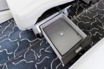 Learjet 85 under-seat storage drawer.