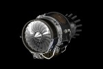 Pratt & Whitney PW307B engine that powers the Learjet 85.