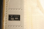 Grumman builder plate on the landing gear door.