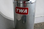 Even this trash bin serves as a time capsule.