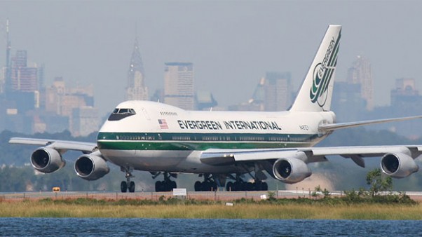 Evergreen freighter