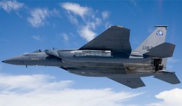 F-15E1 Silent Eagle on its first successful flight