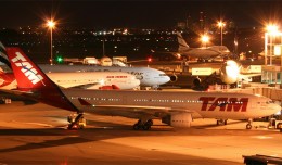 TAM Airbus A330 and LAN Boeing 767