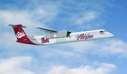 Horizon Airlines University of Montana Dash 8 Q400 plane