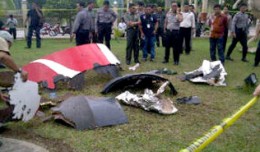 Qantas Airbus A380 debris VH-OQA