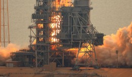 Space Shuttle Endeavour STS-134 liftoff