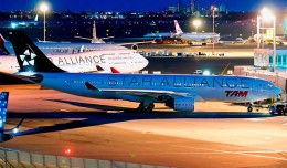 Looks like a Star Alliance party at JFK's Terminal 4
