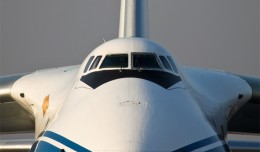 Photo of the Day: A Volga-Dnepr Antonov An-124 RA-82078 staring at us from Leipzig. Photo by Sebastian G.