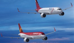 Avianca and Taca A320s.