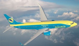 AeroSvit Boeing 737-800.