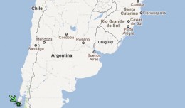 The plane went down in the Piedra Blanca area of Chiloe Island, part of an archipelago located off the coast of Chile in the Los Lagos Region