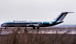An Eastern Air Lines Douglas DC-9 similar to that which was hijacked on this day in 1970