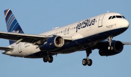 A JetBlue Airbus A320 like this one was diverted to Amarillo after the Captain suffered a panic attack. (Photo by Kaz T)