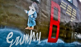 The B-25 "Grumpy". (Photo by Bryan Heim/NYCAviation)