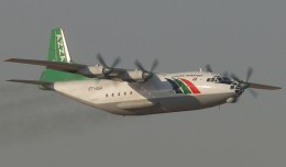 An Azza Air Transport Antonov An-12B similar to the accident aircraft. (Photo by Melting Tarmac Images via wikipedia commons)