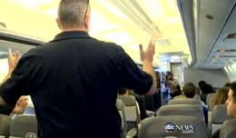 Nightline follows a mock police raid at Miami International Airport. (Screenshot)
