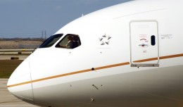 United Airlines Boeing 787 Dreamliner. (Photo by Kevin Koske)
