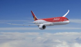 Avianca Boeing 787 Dreamliner in flight. (Rendering by Boeing)
