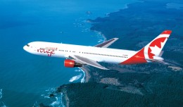 Air Canada Rouge Boeing 767-300ER. (Rendering by Air Canada rouge)