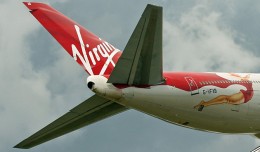 Lady Penelope rides the back of a Virgin Atlantic 747-400 (G-VFAB). (Photo by Ronnie McDonald via Flickr, CC-BY)