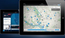 Delta's new iPad-specific app. (Photo by Delta)