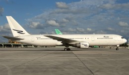 A Ryan International Airlines Boeing 767-300ER (N764RD) spotted in Miami. (Photo by Mark Lawrence)