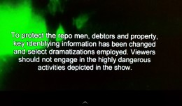 What is real and what is fake? "Select dramatizations employed"
