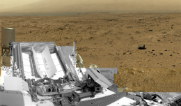 Billion-Pixel View From Curiosity at Rocknest, Raw Color