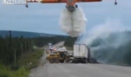 And you thought that car fire on the LIE was hard to get to?